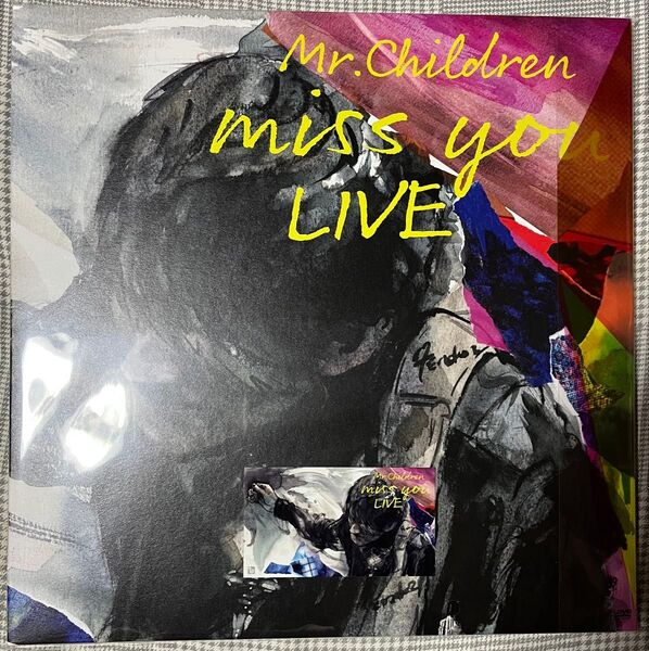Mr.Children miss you LIVE DVD 先着予約購入特典 オリジナルステッカー付き