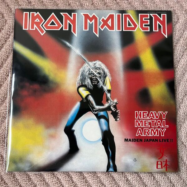 IRON MAIDEN HEAVY METAL ARMY LPレコード