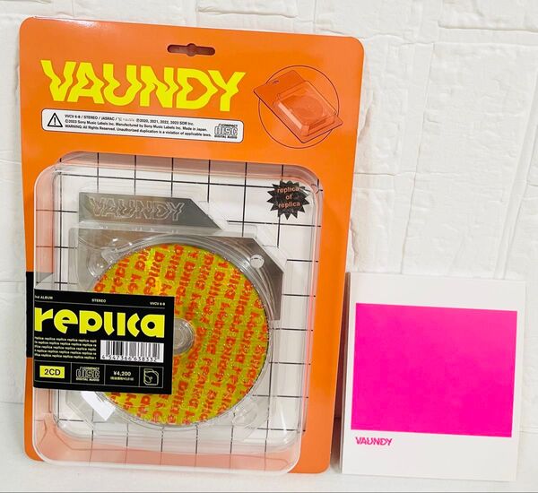 Vaundy 2点セット「strobo/replica 完全生産限定盤 ブリスターパック」バウンディ「ストロボ/レプリカ」3CD