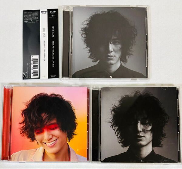 藤井風アルバム3枚セット「HELP EVER HURT NEVER」「~COVER」「LOVE ALL SERVE ALL」