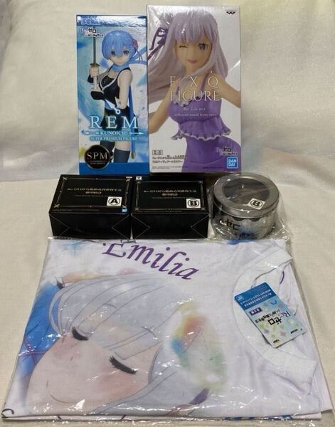 Re:ゼロから始める異世界生活 フィギュア グッズ まとめ セット 非売品 プライズ ★希少★ リゼロ