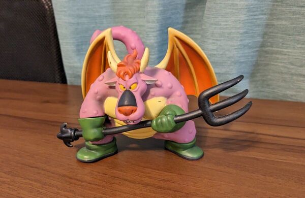 【激レア】当時物 ドラゴンクエスト アークデーモン ソフビ フィギュア ドラクエ
