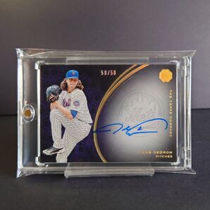 Jacob deGrom Topps 直筆サイン auto ジェイコブ・デグロム ラストナンバー 50/50