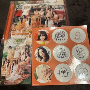 【クーポン使用可】TWICE #TWICE5 通常盤 ステッカー トレカ 未再生CD付き