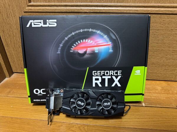 【動作確認済み】ASUS GeForce RTX 3050 6GB ロープロ対応