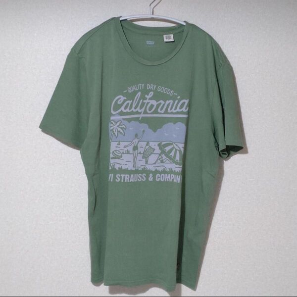 Levi's リーバイス カリフォルニア Tシャツ 半袖 綿100% L メンズ