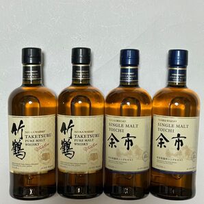 竹鶴 余市 4本セット