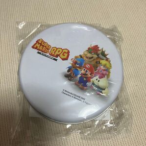 予約特典 缶メモ 任天堂 スーパーマリオRPG ブリキ缶 ゲオ GEO