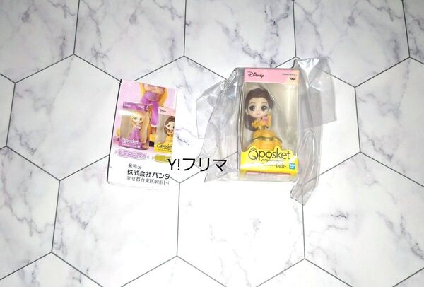 ディズニーキャラクター ディズニー Qposket ミニチュアコレクション2 ベル 美女と野獣 ガチャ カプセルトイ 1点