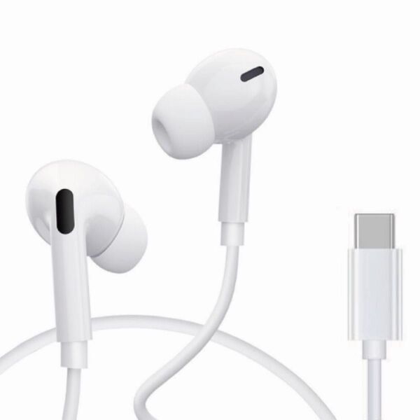 iPhone15 16系 type-c イヤホン イヤフォン 有線 マイク 通話対応 音量調整 リモコン付 タイプC typeC