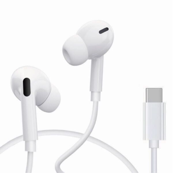 iPhone15 16系 type-c イヤホン イヤフォン 有線 マイク 通話対応 音量調整 リモコン付 タイプC typeC