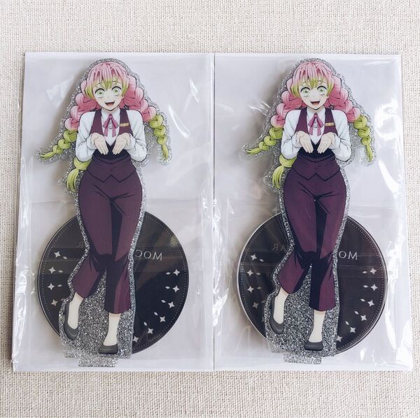【新品】鬼滅の刃 甘露寺蜜璃 アクリルスタンド モクテルバー ufotable 両面アクリルスタンド アクスタ