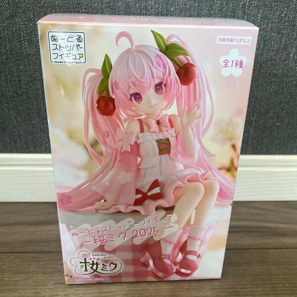 【箱無し】初音ミク ぬーどるストッパーフィギュア 桜ミク2025