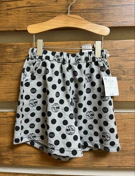 ミニー総柄ドットショートパンツ新品