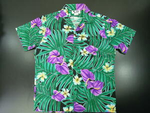 b51 Hilo Hattiehiro is ti Hawaiian aloha shirt MEDE IN HAWAI