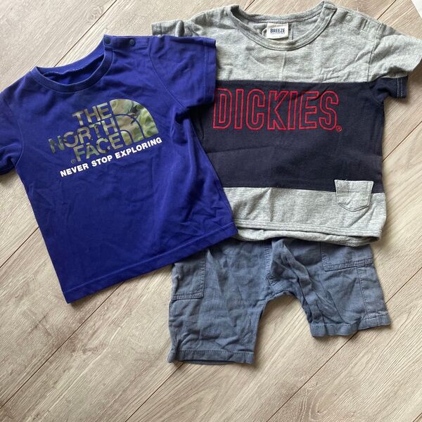 ブリーズ ノースフェイス 半袖Tシャツ ハーフパンツ まとめ売り