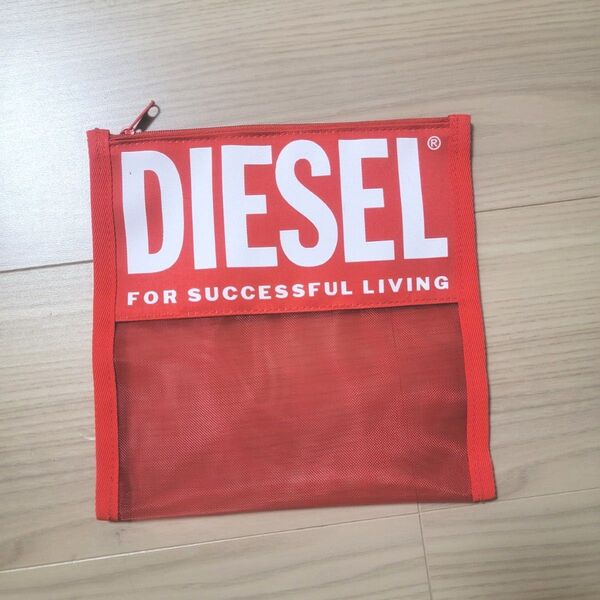 ポーチ ノベルティ 非売品 メッシュ DIESEL マルチケース