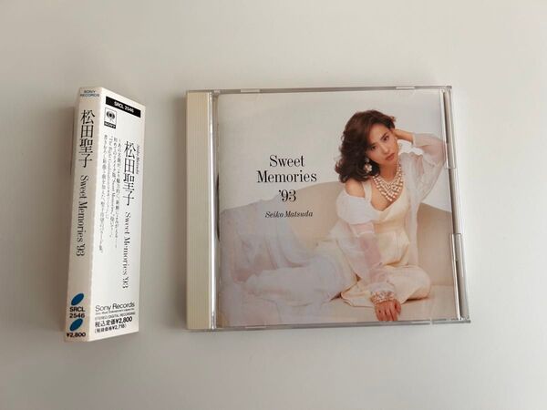 美品 松田聖子 Sweet Memories’93 帯あり CD
