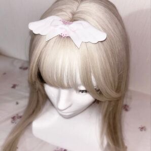 天使の羽ヘアピン