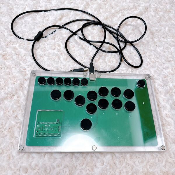 FightBox B1-PC超薄型オールボタンLeverless PC用USBホットスワップCHERRY MX アケコン