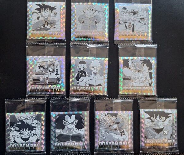 ドラゴンボール 40周年記念 オリジナルイラストレーション シールウエハース 20種