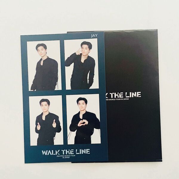 ENHYPEN WALK THE LINE SUMMER EDITION POP UP ジェイ4CUTS PHOTO