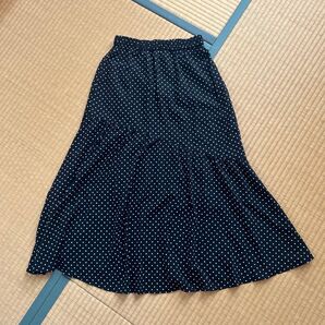 GU マーメイドスカート 水玉