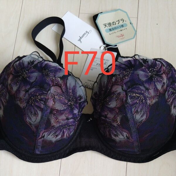 F70 ブラジャー トリンプ 天使のブラ 魔法のハリ感 586
