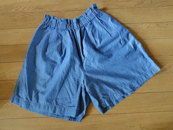 ユニクロ ショートパンツ キュロット160 美品