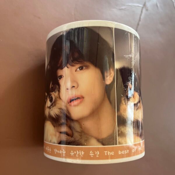 BTS V テテ マグカップ●ヨンタン●貴重レア●中古品●バンタンばんたん防弾少年団●キムテヒョン