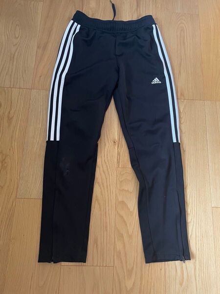 アディダス ブラック 黒 150 ジャージ パンツ adidas