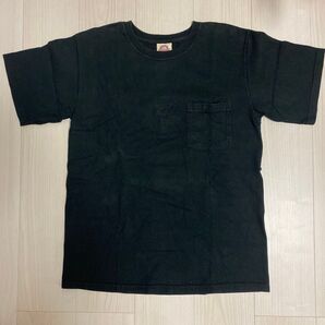 【Goodwear(グッドウェア)】ポケットTシャツ ブラック M アメリカ製 made in USA
