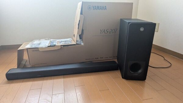 YAMAHA YAS-207 サウンドバー ブラック