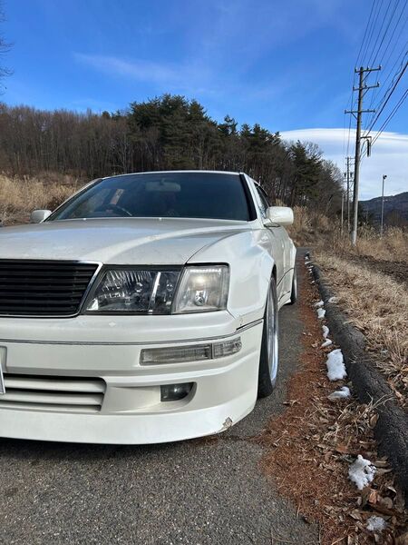 セルシオ20 前期 エンジン実働 部品取り車 ブリスターフェンダー 当時物