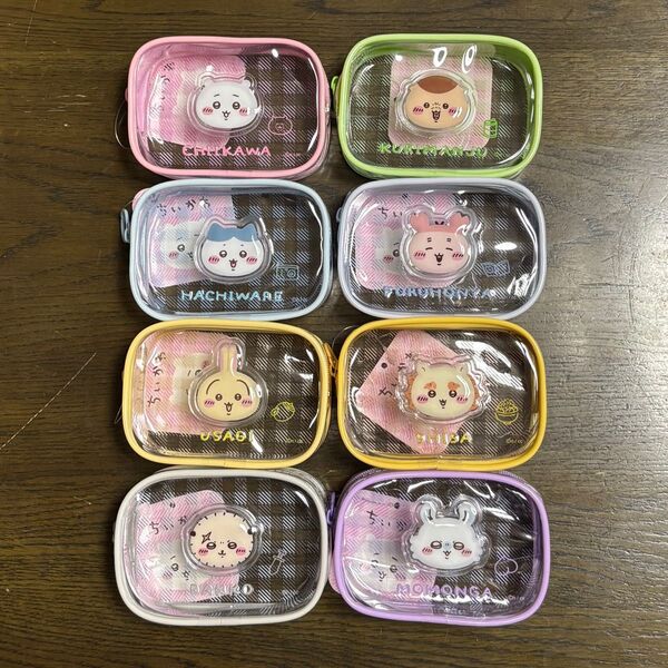 【未使用品】 ちいかわ ぷっくりクリアミニポーチ 全8種