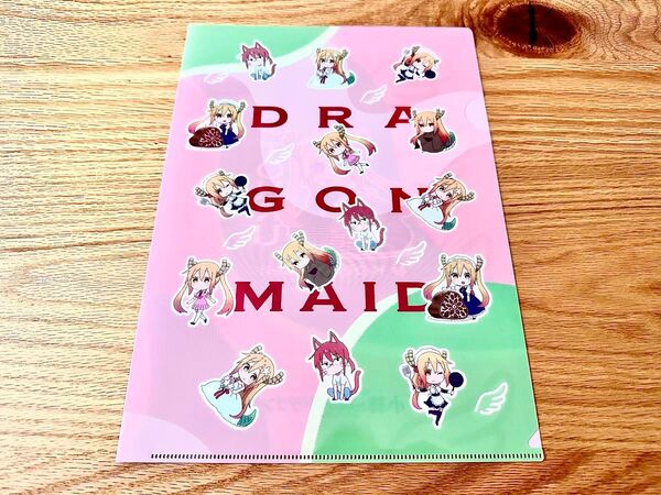 小林さんちのメイドラゴン さみしがりやの竜 前売特典 クリアファイル トール
