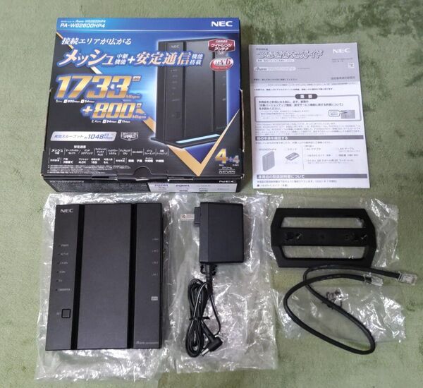 NEC Aterm PA-WG2600HP4 無線LANルーター Wi-Fiルーター
