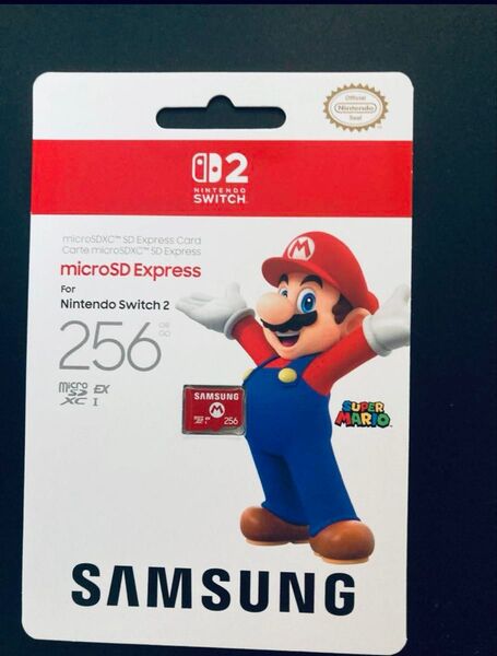 新品未開封 SAMSUNG microSDXCカード 256GB Nintendo Switch 2 対応