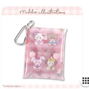 新品 サンキューマート mikko characters マルチケース カラビナ付ケース ミッコ キーケース