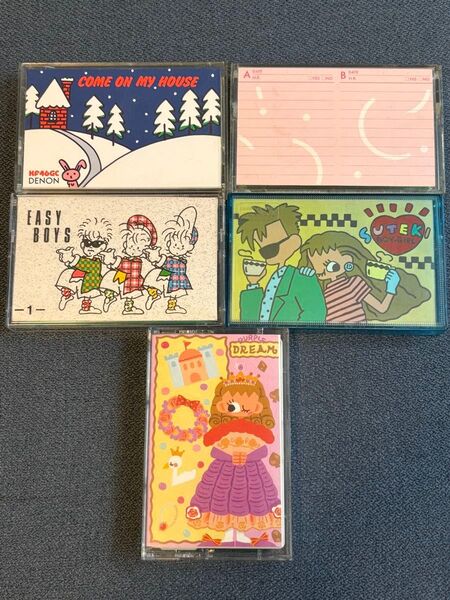 昭和レトロ ファンシー カセットテープ