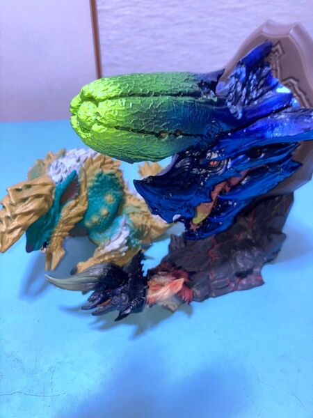モンスターハンター ヘッドマグネット リオレウス ディアブロス プライズ フィギュア ディアブロス ジンオウガ まとめ売り セット