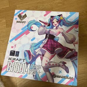 新品未開封液晶付きMAXSUN iCraft B860M CROSS PRO Intel LGA1851マザーボード