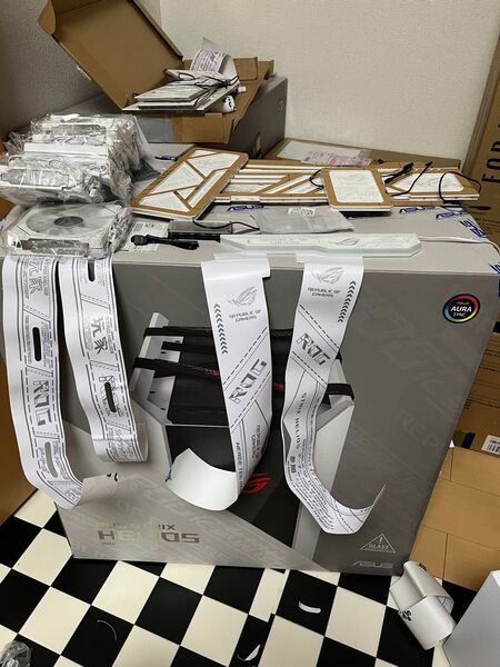 まとめASUS 強化ガラス製ミドルケース ROG STRIX HELIOS CASE GX601 WHITE / ATX