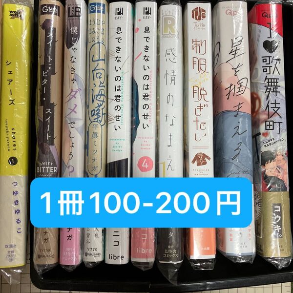 【在庫確認お願いします】商業BL バラ売り