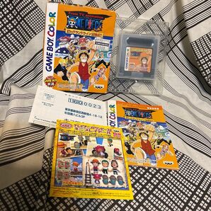 ゲームボーイカラー ONE PIECE 幻のグランドライン冒険記! フィギュア付き