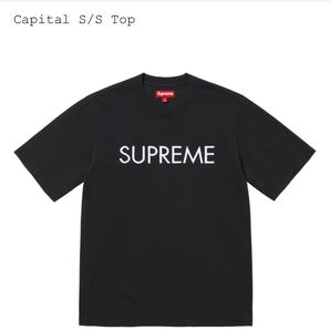 Supreme Capital S/S Top "Black" Mサイズ