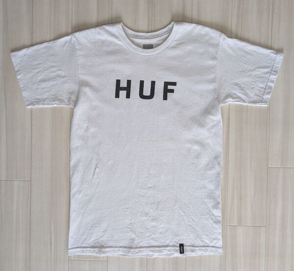 HUF ハフ Tシャツ S 半袖 ホワイト 白 綿100%