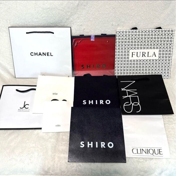 ショップ袋 10枚 セット売り ショッパー CHANEL