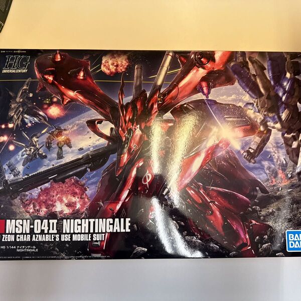 ナイチンゲール (1/144スケール HGUC 240 機動戦士ガンダム 逆襲のシャア 2559049)