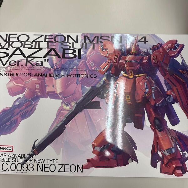 MSN-04 サザビー Ver.Ka (1/100スケール MG 機動戦士ガンダム 逆襲のシャア 5055457)